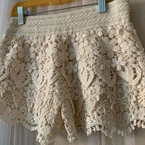 Crochet Short Shorts